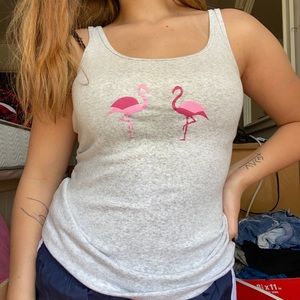 Flamingo tank top